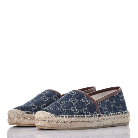 espadrillas gucci|gucci espadrilles denim.